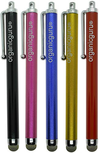 5 x ULTRA SMOOTH Rubber Tip Universal STYLUS PEN for ALL Moble Phones Tablet IPAD Apple iphone 3 4 5 Samsung Nokia Blackberry HTC LG MOTOROLA