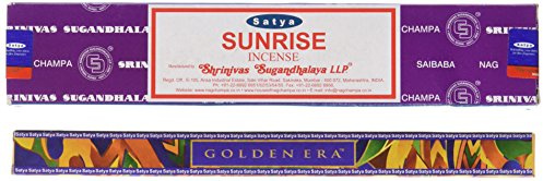 Satya Sai Baba Sunrise Nag Champa Incense Sticks (15 sticks)