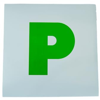 Sakura SS3338 Car P Plates, Universal, Set of 2