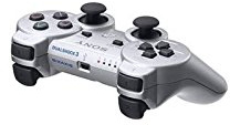 Manette PS3 argent original