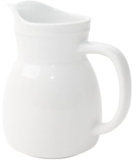 Holst Porzellan AUB 100 Gießer/Krug 1,0 l Auberge, weiß, 10 x 10 x 18 cm