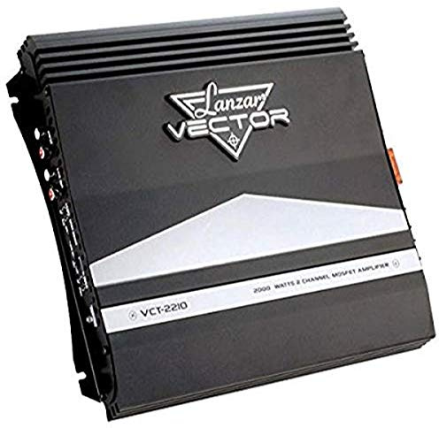 Lanzar VCT2210 Amplificateur Haute Puissance à Mosfet 2 canaux 2000 W
