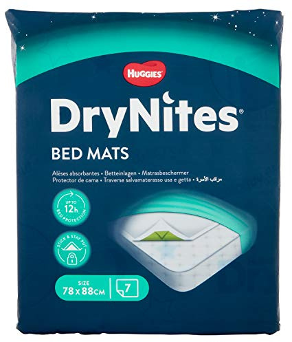 Huggies absorberande sängmattor - 7 delar förälder