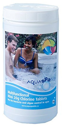 Blue Horizons BWP619-1 Aqua Sparkle Spa Multifunctional Chlorine 20 g Tablet, 1 kg