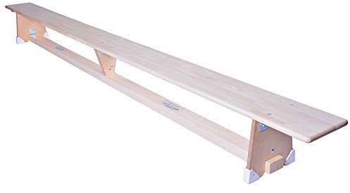 Grevinga - Panca da ginnastica (diverse lunghezze), 2 m, colore: naturale