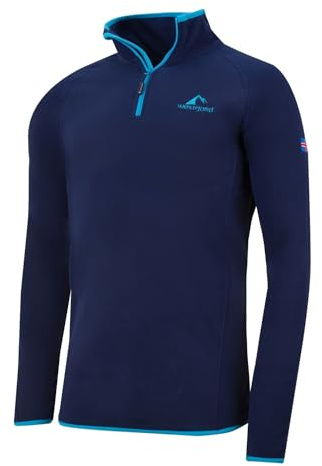Westfjord Men's Hekla Half Zip M, Dark Navy