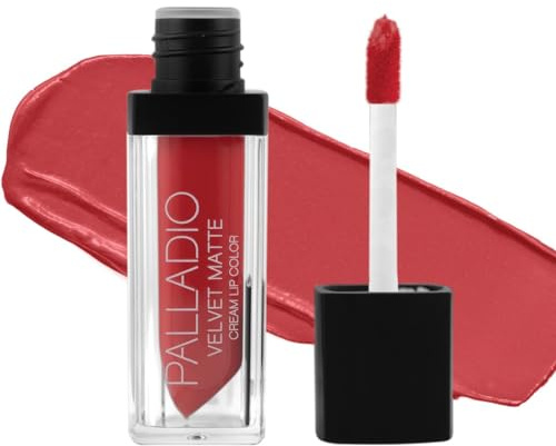 Palladio Velvet Matte Cream Lip Color, Jackquard