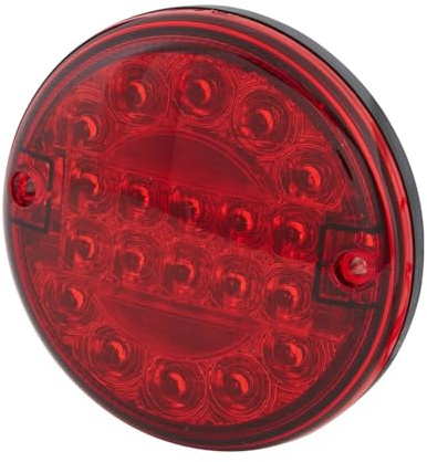 HELLA Valuefit 2Ne 357 026-131 Feu Antibrouillard Arrière - Led - 24/12V - Montage En Saillie - Couleur Du Voyant: Rouge - Câble: 300Mm - Fiche: Extrémités De Câble Ouvertes - Arrière