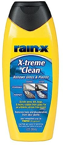 Rain-X 5080217-6PK X-Treme Clean Glass Cleaner - 12 oz., (Pack of 6)