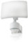 HUBER LED Strahler mit Bewegungsmelder 360° 17W, 2600lm - sehr sensibel durch 3 Sensoren und Matrixlinsen, inkl Unterkriechschutz und Bereichsbegrenzung, Wand und Eckmontage, IP65, weiß