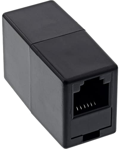 InLine RJ12 F/F RJ12 RJ12 Nero cavo di interfaccia e adattatore