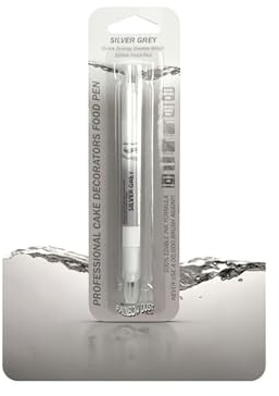 Rainbow Dust - Feutre De Colorant Alimentaire - Silver Grey