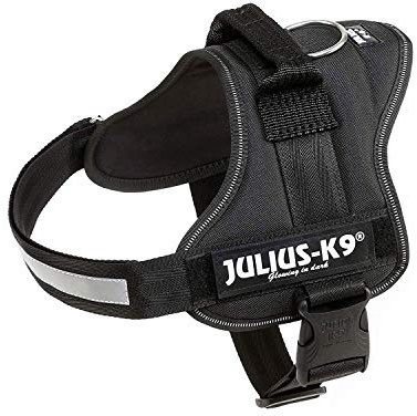 Hundegeschirr JULIUS-K9, M - L, 58 - 76 cm, Schwarz
