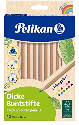 Pelikan Dreikant-Buntstifte Jumbo, 12er Kartonetui