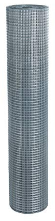 ESTEXO Volierendraht feuerverzinkt, Höhe 1,00 m 10 Meter 12 x 12 mm