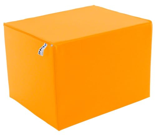 Sport-Tec Positurkissen Lagerungswürfel Bandscheibenwürfel Rücken Fester Kern 50x40x35 cm