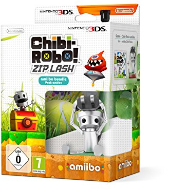 Nintendo Amiibo Chibi-Robo Pack + Chibi Robo! Zip Lash - video games (Nintendo 3DS, Physical media, Platform, Nintendo, 06/11/2015, PG (Parental Guidance))