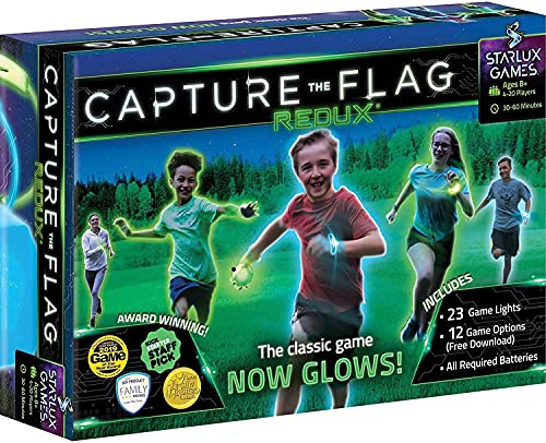 Starlux Games Capture the Flag Outdoor-Spiel für Kinder - Das Original von Redux - Lustige Action - ab 8 Jahre, für Teenager & Jugendliche - für Kindergeburtstag & Party
