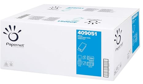 Papernet Special V-Fold Falthandtuch hochweiß 2-lg. 21x24cm 15x250 Tücher Zellstoff