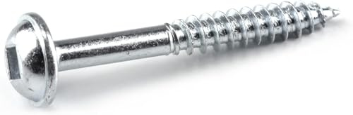 Kreg Zinc Pocket-Hole Screws - SML-F125-100 - 1-1/4 Inch - Fine Thread - Maxi-Loc Head - Indoor - 100 Count