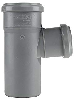 Abzweig HT-Rotstrich DN 100 x 70, 87Grad