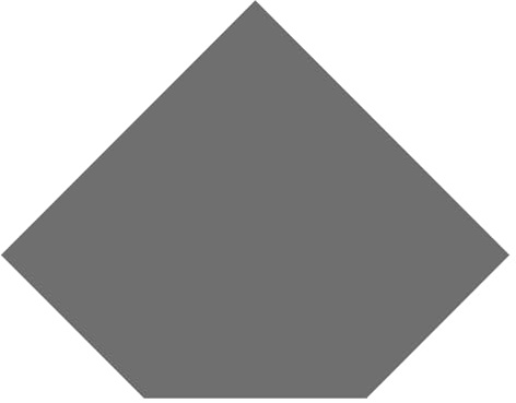 raik PU055-2B5-gg Raik Bodenplatte B5 Diamant gussgrau pulverbeschichtet 800 x 800 mm