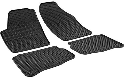 Gummi Fußmatten passend für VW Polo/Polo Fun/Cross Polo (Typ 9N&9N3) ab 2002-6/2009 AZUGA AZ10092505 Gummimatten Automatten