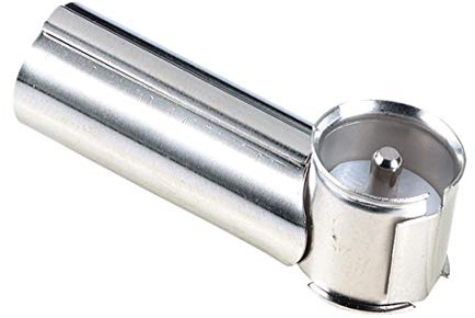 Hama CarHifi-Adapter Antennenstecker ISO, 90° abgewinkelt - Antennenkupplung DIN