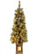 WeRChristmas Pre-Lit Scandinavian Blue Spruce Christmas Tree with 80 Warm White LED Lights, 4 feet/1.2 m - Green