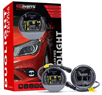 EINPARTS DUOLIGHT DL27 Satz Nebelscheinwerfer mit Kabelsatz mit Montagesatz Vorne Kompatibel mit OPEL Astra G CC T98