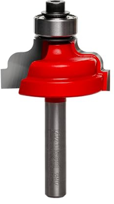 Freud 38-402 Klassischer römischer Ogee-Bit mit 6,35 mm Schaft, 3,8 cm Durchmesser