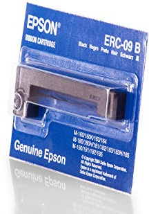 Original Epson C43S015354 / ERC-09-B, für M 180 Premium Nylonband, Schwarz