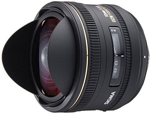 Sigma 10mm f2.8 EX DC Horizontal Fisheye Lens For Nikon Digital Cameras With APS-C Sensors