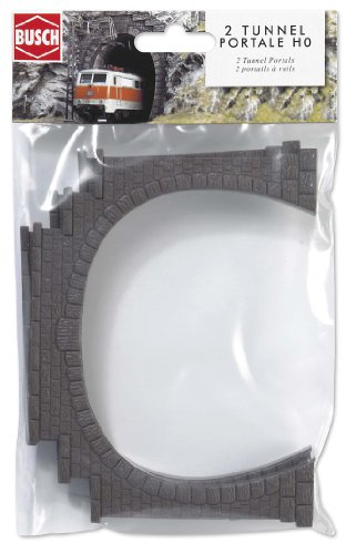 Busch 7027 - 2 Doppelgleis Portale