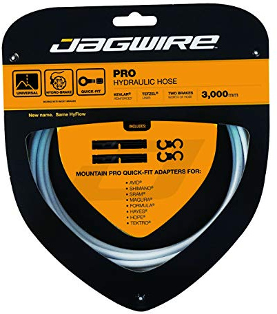Jagwire Mountain Pro Hydarulic Hose Kit (Hyflow), White