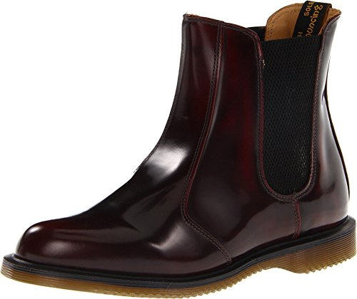 Dr. Martens Women's Flora Leather Pull On Boots