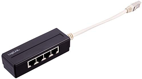 LogiLink MP0032 LogiLink 5 Port RJ45 Splitter Med Kabel