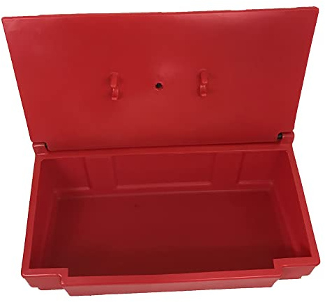 Bac à sable / sel multièusage pro 50L rouge - Fabrication française