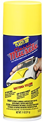 Plasti Dip Plastic/Rubber Paint - Spray - Classic Muscle Colors (Daytona Yellow)