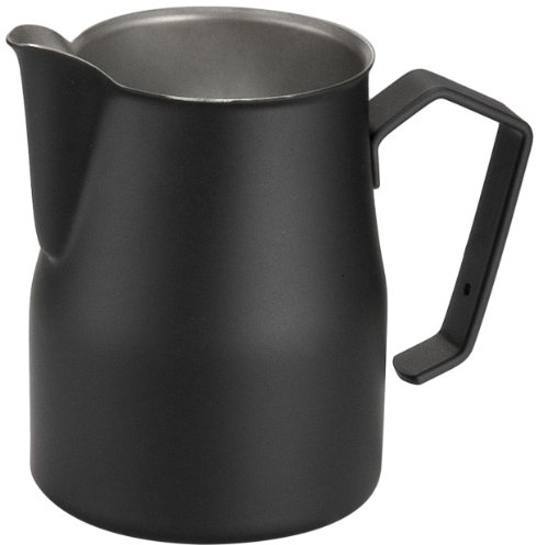 Motta Europa mjölkkanna, professionell non-stick 350 ml svart