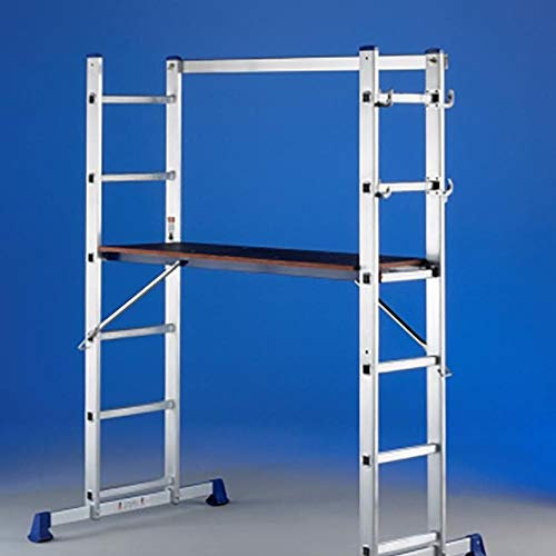 Svelt - Escalera Aluminio Convertible En Andamio Tecno 2X5Peld Svelt