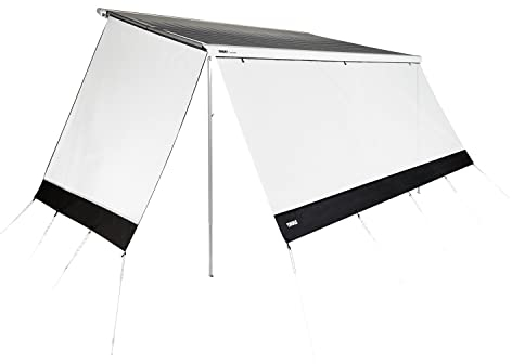 Thule Sun Blocker G2 Vorderwand 430 x 170cm Camping Markise Front Sichtschutz Windschutz Wohnwagen
