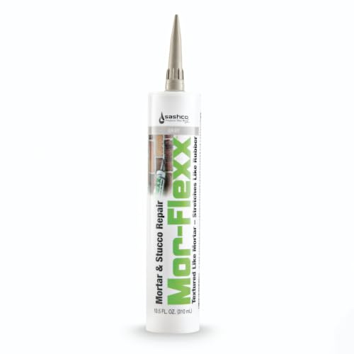Sashco 15020 - Selladores de lechada para Sashco MorFlexx de color gris, 284 ml