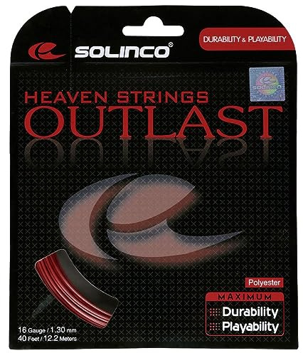Solinco Saitenset Outlast, Rot, 12.2 m, 0555020120400016