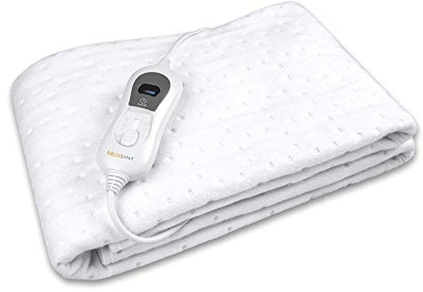 Medisana HU A67 Wärmeunterbett, Heizdecke mit 3 Temperaturstufen, 150 x 80 cm mit Überhitzungsschutz, waschbar - Wärmedecke für alle gängigen Matratzen geeignet - 99217