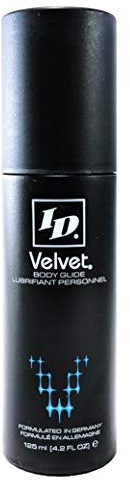 ID Lubricants Velvet Personal Lubricant Luxury Lube, unflavored, 4.2 Fl Oz