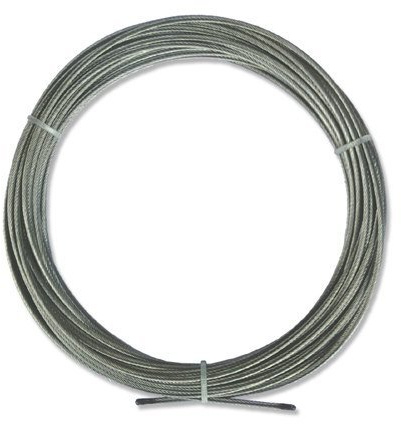 Interdeco Spannseil/Niro-Stahlseil in 10 Meter für Seilspanngarnituren