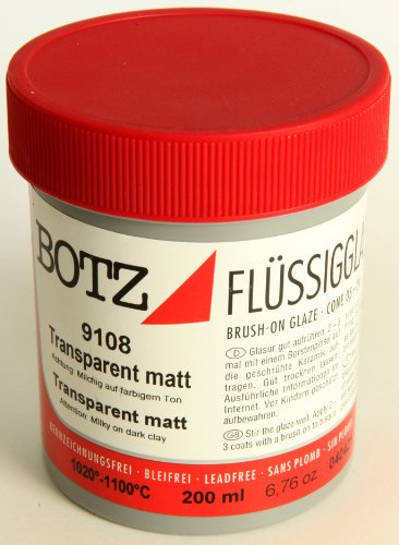 NEU Botz-Flüssig-Glasur. 200ml. Transparent matt