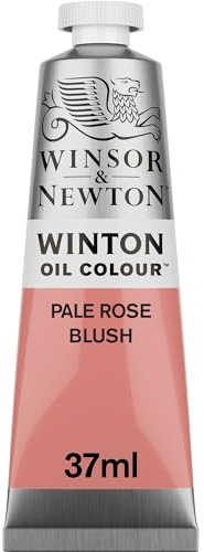 Winsor & Newton 1414257 Winton, feine hochwertige Ölfarbe - 37ml Tube mit gleichmäßiger Konsistenz, Lichtbeständig, hohe Deckkraft, Reich an Farbpigmenten - Fleischfarben, Hellrosa Rouge