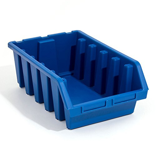 5 Stck. Ergobox Box Stapelboxen blau Gr. 5 Regalbox 500x330x187 Kunststoff